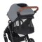 PETITE&MARS Kočík športový Street2 RWS Oak Sahara Beige + PETITE&MARS fusak Jibot