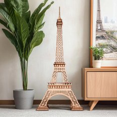 RoboTime 3D Wooden Puzzle Eiffel Tower Large