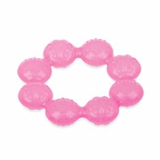Ψυκτικός οδοντωτής NUBY IcyBite 3m + ροζ