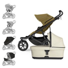 THULE Kinderwagen Urban Glide 3 Nutria/Soft Beige Set XL