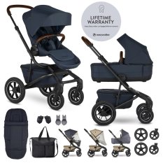 Cochecito combinado EASYWALKER Jimmey Indigo Blue XXL AIR + RWS