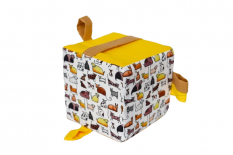 MyMoo Cub textil Busy cube – Câini