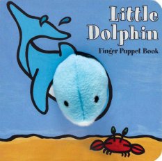 Chronicle Books Livro de Marionetas Pequeno Golfinho