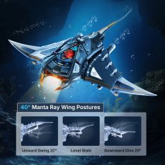RoboTime 3D mechaniczna układanka Manta Ray