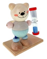 Hess Sanduhr Teddybär zur Messung der Zahnputzzeit