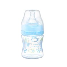 BABYONO Anti-Kolik-Flasche Classic blau 120 ml 0m+