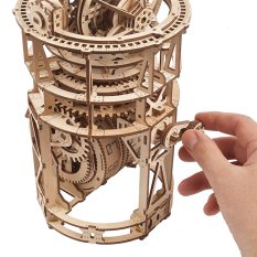 Ugears 3D Wooden Mechanical Puzzle Clockwork with Tourbillon