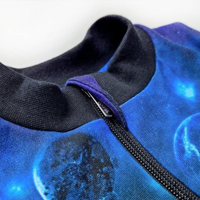 Bluza podszyta Outlast® - kosmos/modrá royal