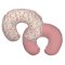 CHICCO Poduszka do karmienia Boppy z bawełny organicznej - Blush Cottage