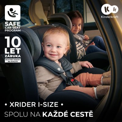 KINDERKRAFT SELECT Scaun auto Xrider i-Size 40-125 cm Negru