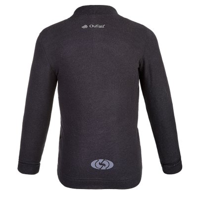 Bluza REFLEX smyk rozpinana Outlast® - czarna