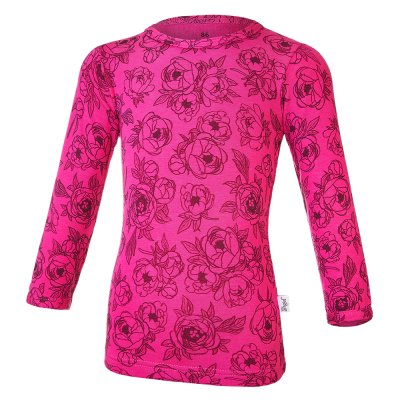 Maglietta smyk DR TISK Outlast® - peonie rosa