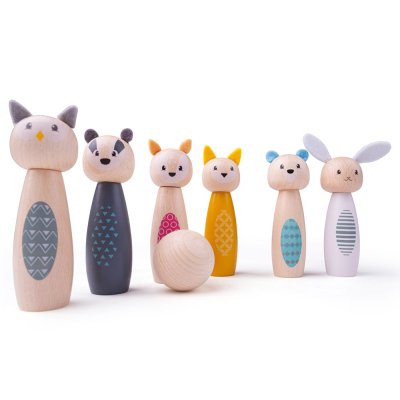 Bigjigs Toys Čunjele šumske životinje
