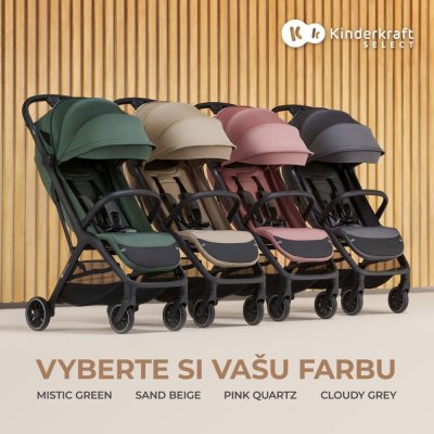 KINDERKRAFT SELECT Sportkinderwagen Nubi 2 Sand Beige