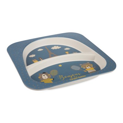 CANPOL BABIES Bonjour Paris Geschirrset 5-teilig blau