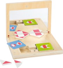 small foot Symmetrie-Spiel mit Spiegel "Educate"