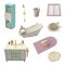 2Kids Toys Miniatura de Casa de Muñecas Baño Acogedor