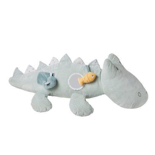 NATTOU Plišasta igrača z 12 aktivnostmi krokodil Romeo 90x25 cm Romeo, Jules & Sally