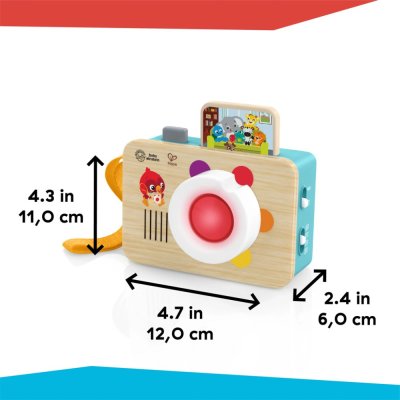 BABY EINSTEIN Jucărie interactivă cu sunet aparat foto HAPE 6luni+