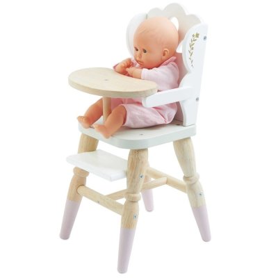 Le Toy Van Drewniane krzesełko do karmienia