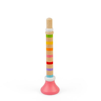 Bigjigs Toys Trombetta 1 pz rosa