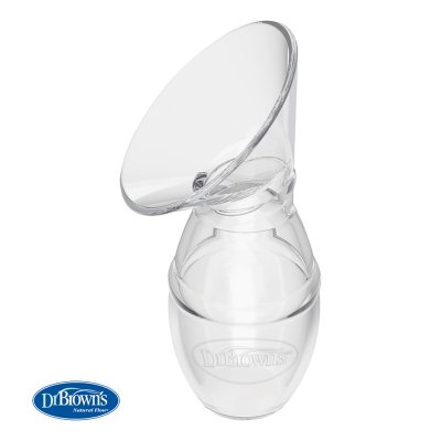 DR.BROWN'S Collecteur de lait maternel monobloc en silicone