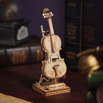 RoboTime 3D houten modelbouwpakket Violoncello