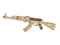 Woodcraft Trä 3D-pussel Automatkarbin AK47