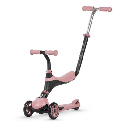QPLAY Hulajnoga/jezdzik Sema 5w1 Pink, wiek 1-6 lat, do 50 kg