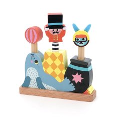 Vilac Lesena igra izstreljevanja Cirkus