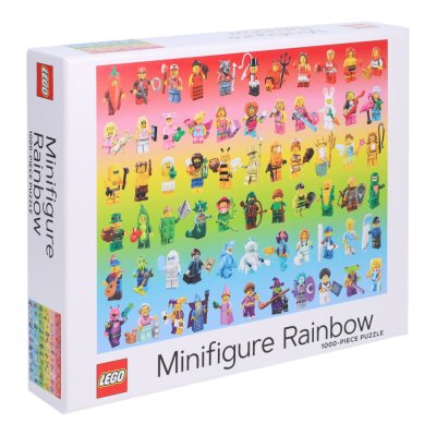 Chronicle Books Puzzle LEGO® Regenbogen-Minifiguren 1000 Teile