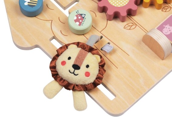 2Kids Toys Aktivitetsbräda Lejonets hus