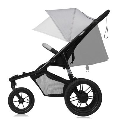 LIONELO Cărucior sport Azura Grey Stone