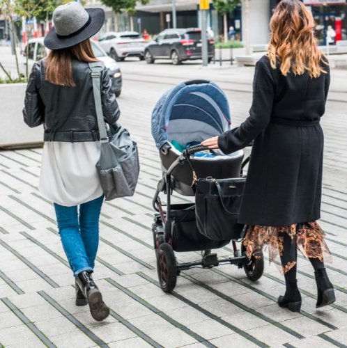 BABYONO Skötväska Coco svart