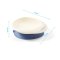BABYONO Schüssel mit Saugnapf und Löffel blau 230 ml 6m+