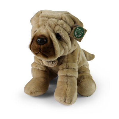 Rappa Câine de pluș Shar Pei 30 cm ECO-FRIENDLY