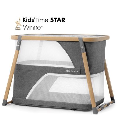 KINDERKRAFT 4-in-1 Multifunktionsbett Sofi Grau