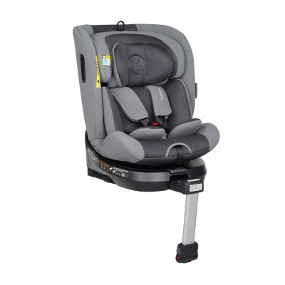 PETITE&MARS Autosedačka Twistguard Pro i-Size Grey Air 40-150 cm (0-36 kg)