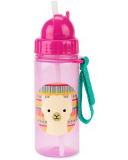 SKIP HOP Zoo Mug avec paille PP sans PVC ni BPA Lama 12m+