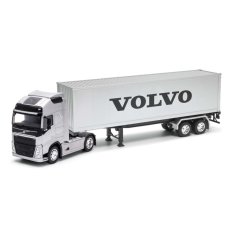 Welly Ciągnik z naczepą Volvo FH 1:32