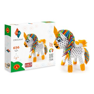 PEXI Origami 3D - Jednorożec