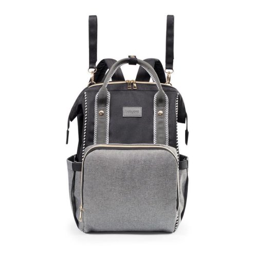 BABYONO Changing bag/backpack Oslo Style black