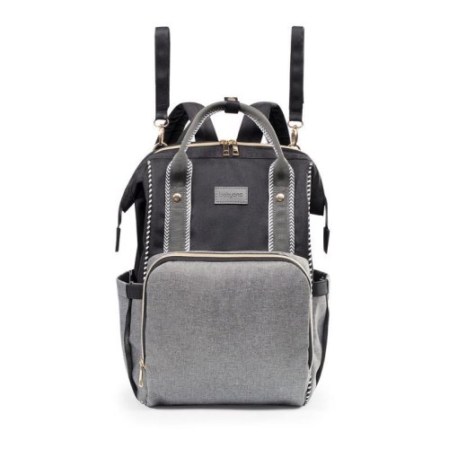 BABYONO Wickeltasche/Rucksack Oslo Style schwarz