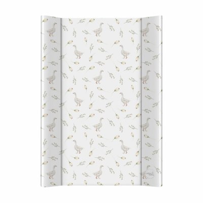 CEBA BABY Pelenkázó alátét 2 oldalas kemény lappal (50x70) Basic Goose