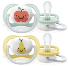 Philips AVENT Ciuccio Ultra air neutro (mela) 0-6m, 2 pz