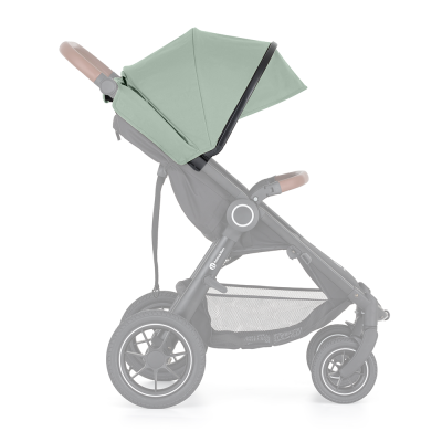 Capote PETITE&MARS pour poussette Street2, vert fer