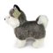 Rappa Chien husky en peluche debout 23 cm ECO-FRIENDLY