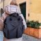 BABYONO Wickeltasche / Rucksack Modern Style black