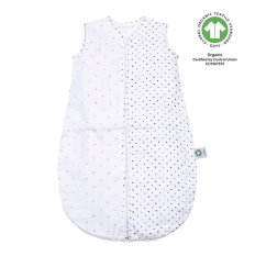 MOTHERHOOD Śpiworek muślinowy BIO Różowe i Czarne Kropki 6-18 m 0,5 tog