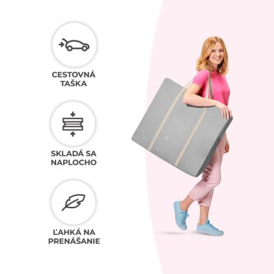 KINDERKRAFT Posteljica 3 v 1 Lovi Bež